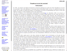 Tablet Screenshot of brassinnedelabuissiere-lumumba.be